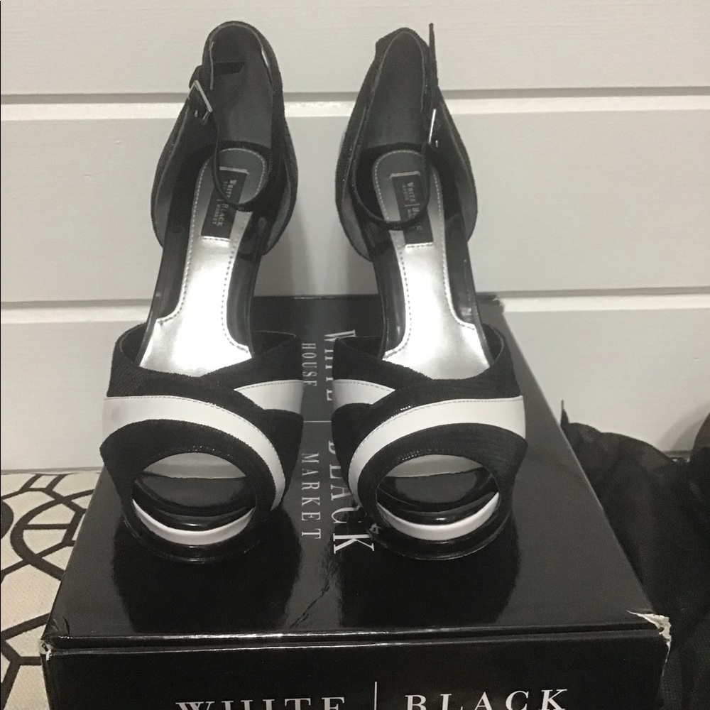 White House Black Market Tosha heels